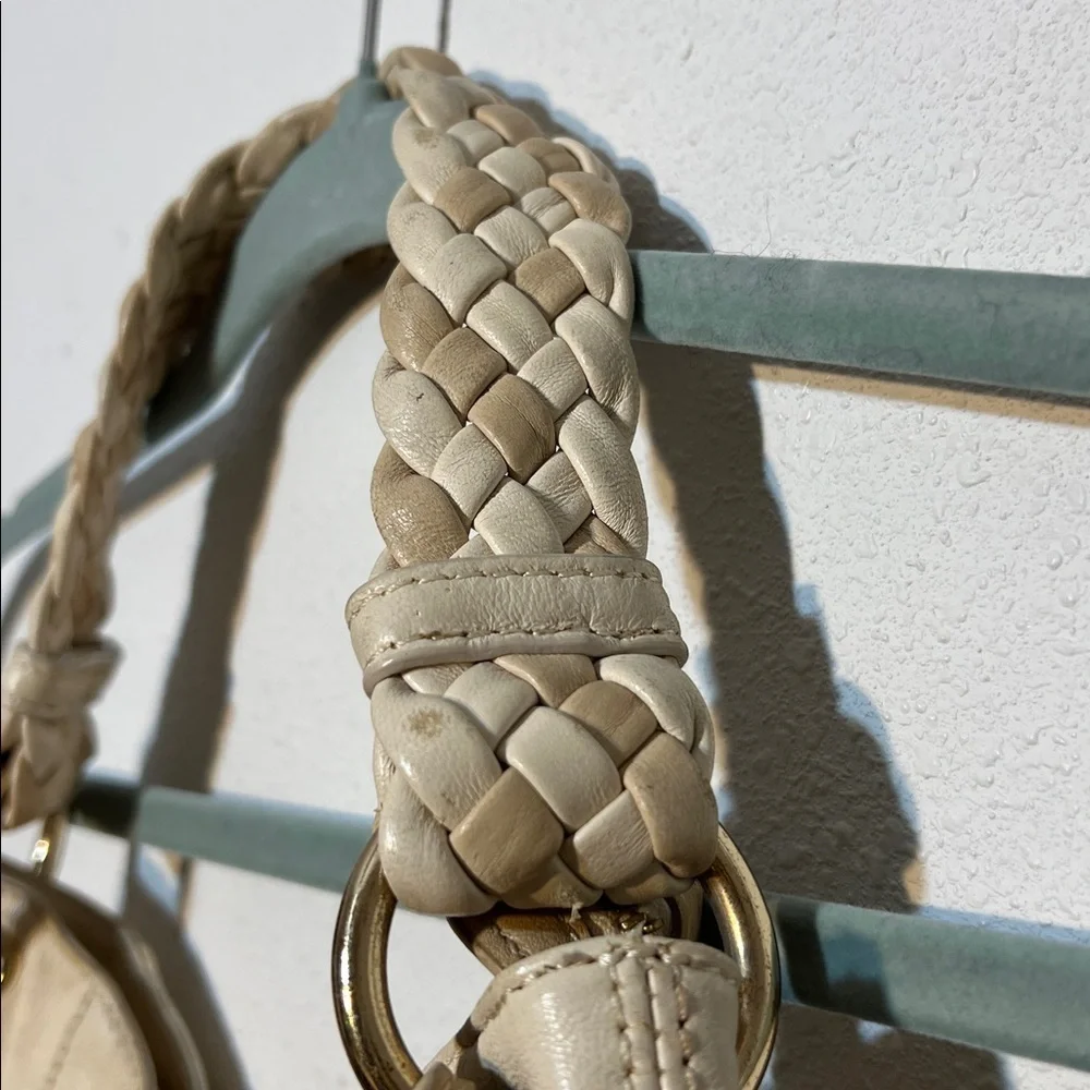 Michael Kors Vienna Fringe Leather Hobo Slouchy Purse Western Festival